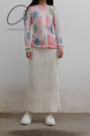 SWAYING/KNIT Velvet Straight Skirt SW212XZ23 PS36